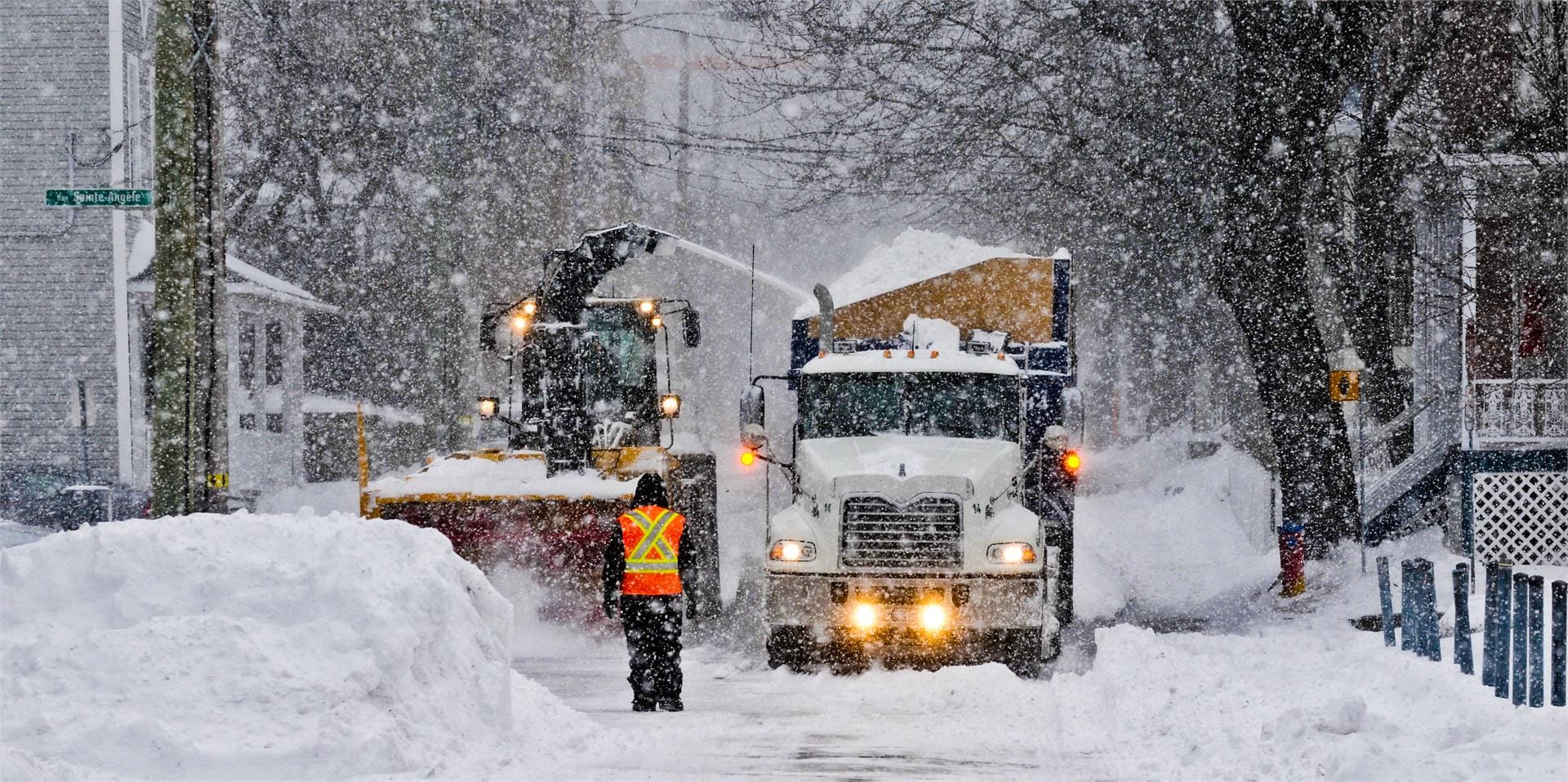 opération enlèvement de neige;déneigement