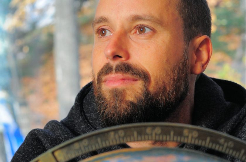 Écrivain-globetrotteur Ugo Monticone.